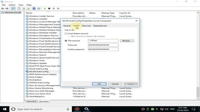 Error 1069 The service did not start due to a logon failure | Wifi missing Windows 10 | WIFI Proble смотреть онлайн