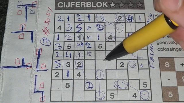 (#5051) Saturday. Tectonic02 Sudoku puzzle. Bonus Extra edition. 08-20-2022 Extra part 3 of 3 смотреть онлайн