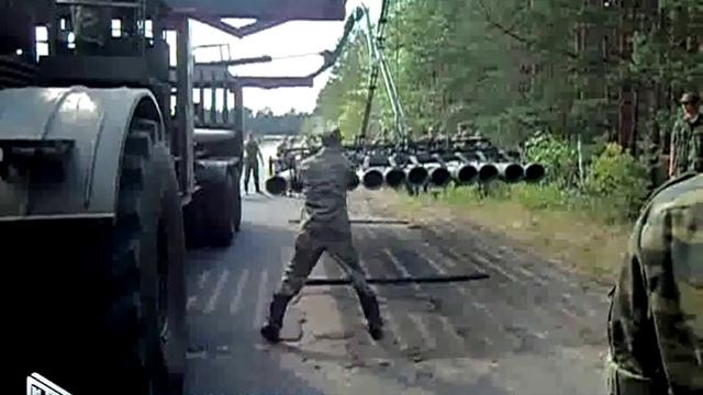 Автоматическая загрузка бункера ТУМ-150В секциями ПМТП-150 смотреть онлайн