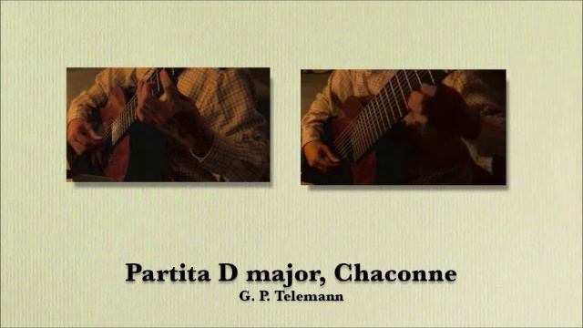 Telemann: Partita D major for two guitars, Chaconne (trans. by Monden/Yepes) смотреть онлайн