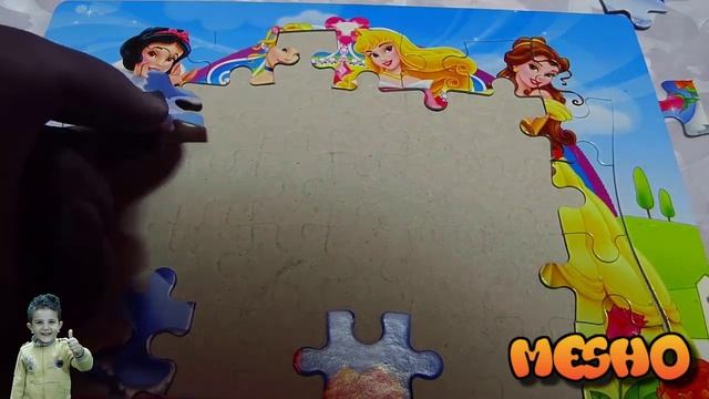 Puzzle game Princess Snow White - Kids Games- Mesho смотреть онлайн