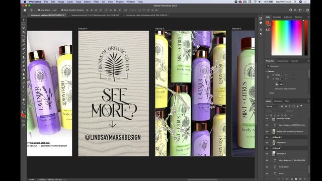 Instagram Reels that Show Off Your Design Projects & Get Views!! Photoshop Template Included! смотреть онлайн