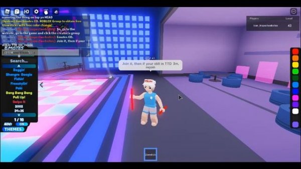 How to get Glowsticks + Colored Nametag in TTD3