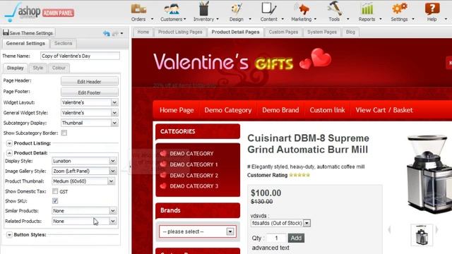 Using the Themes Editor - Shopping Cart Software смотреть онлайн