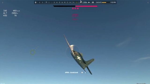 War Thunder - Polowania z Dywizjonem xPAWx - F8F-1B Bearcat (cz.3) смотреть онлайн