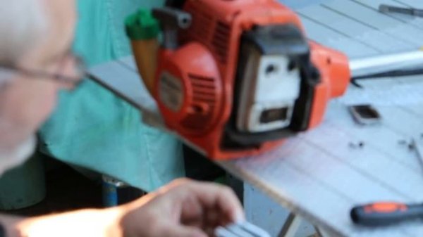 Ремонт бензокосы Husqvarna, падение мощности.