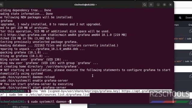 How to install and configure Grafana on Ubuntu 22.04 смотреть онлайн
