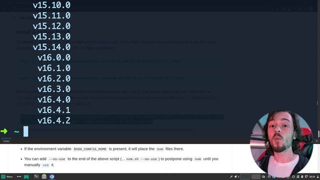 Como instalar NODE JS com o NVM [todas as versões] смотреть онлайн