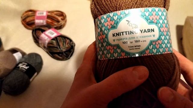Новая носочная пряжа и планы на будущее. смотреть онлайн