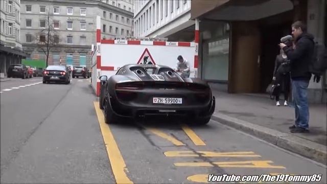 Porsche 918 spyder convertible смотреть онлайн
