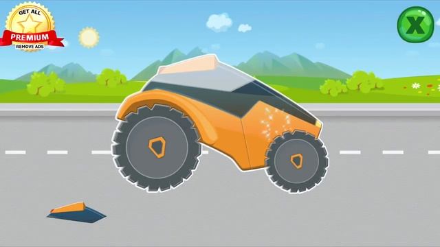 Car Puzzles for Toddlers and Kids under 5 Free. Race cars for children cartoon смотреть онлайн