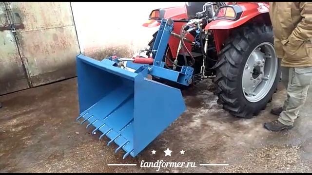 Задненавесной думпер-ковш Landformer