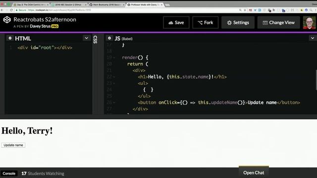 Day 5 - Afternoon, part 5: Array.map() in React - XTBC 2018 Session 2 смотреть онлайн