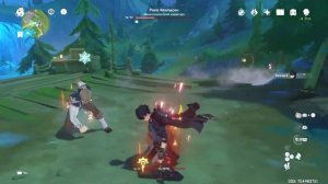 Genshin Impact Сегодня бездна + соло  Ризли  против боссов с 3 млн хп😉