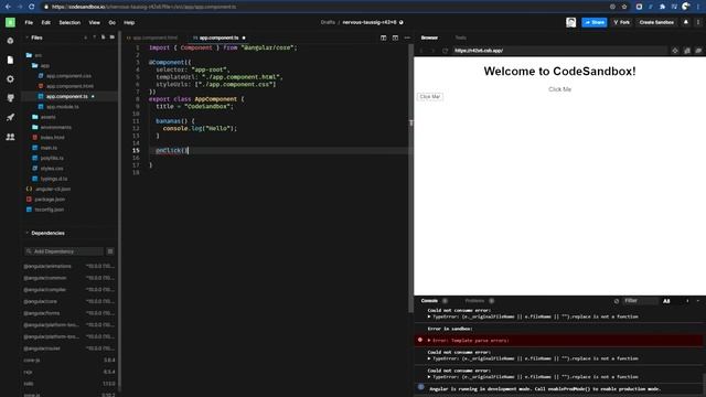 Angular Event Binding Basics смотреть онлайн