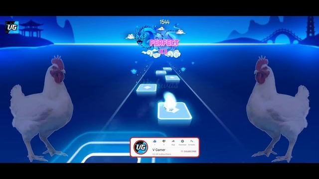 J.Geco Chicken Song - Tiles Hop EDM Rush Widescreen смотреть онлайн