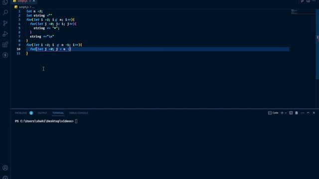 Right Pascal Star Pattern using for loop in javascript | Papa Developer смотреть онлайн