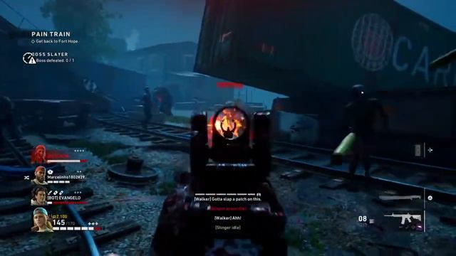 Back 4 Blood Act 1 1-3 Pain Train with random people смотреть онлайн