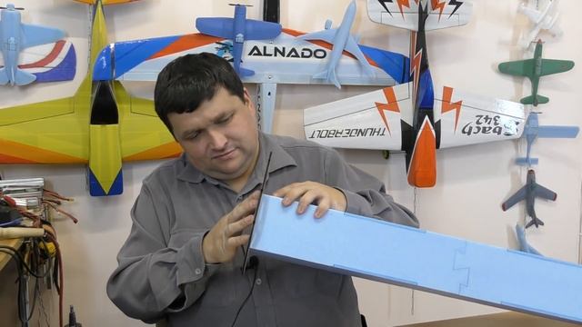 Ил-76 размахом 2 метра / Часть 1 / ALNADO смотреть онлайн