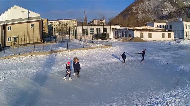 Дальнегорск 2018 - Каток на стадионе Темп смотреть онлайн