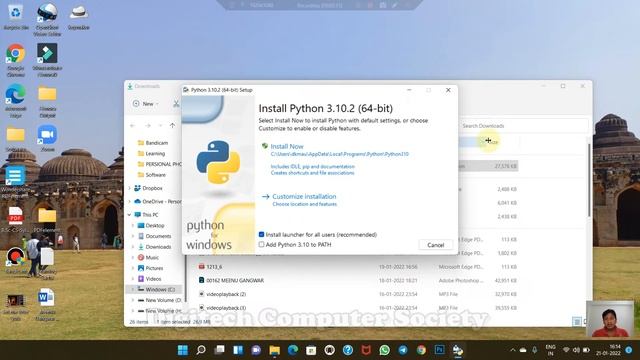 Python for Beginners Full Course in Hindi | Downloading Python | Installing Python Language | смотреть онлайн