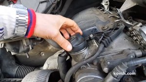 2 часть: 1-й признак отсутствия компрессии. Работа исправного двигателя Sprinter 316CDI 2.7d OM612