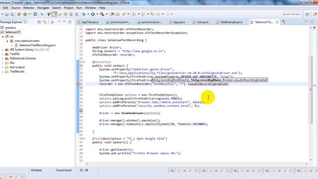 Selenium Screen Recorder: How To Record Selenium Test Execution Video смотреть онлайн