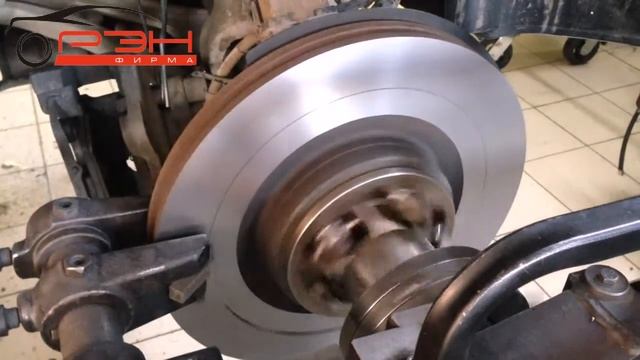 Фирма "РЭН". Проточка тормозных дисков на оборудовании "HUNTER" смотреть онлайн