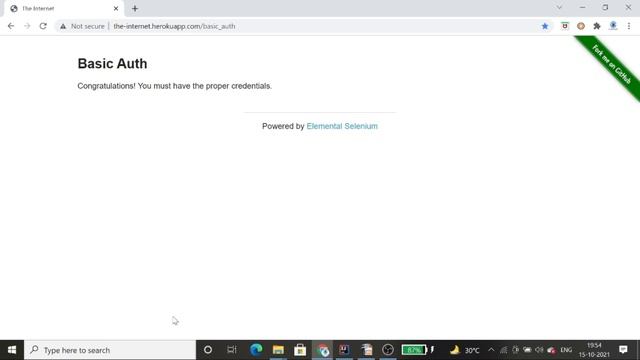 Selenium | How to Handle Authentication Pop Up in Selenium смотреть онлайн