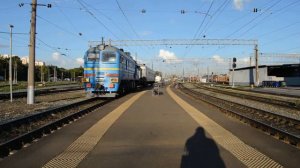 М62У-0202 с поездом Ужовка - Рузаевка на станции Рузаевка