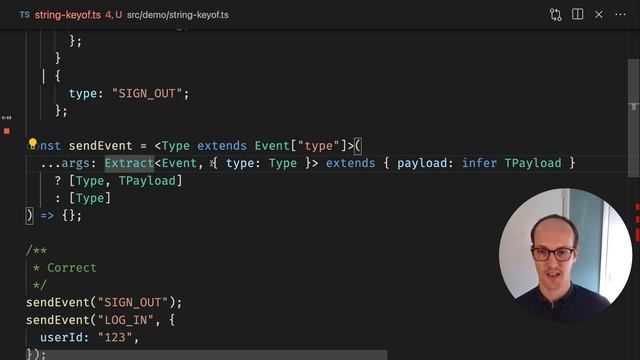 Dynamic function arguments with GENERICS - Advanced TypeScript смотреть онлайн