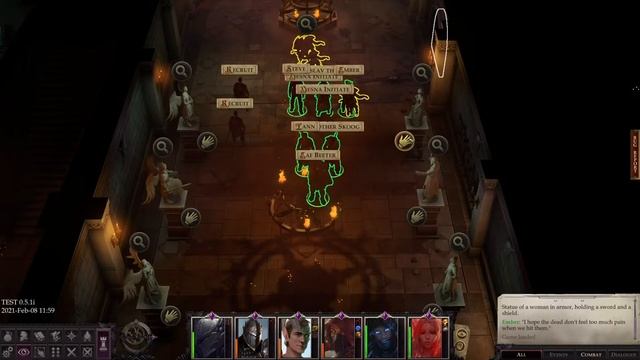 Gray Garrison statue puzzle (Pathfinder: WotR) смотреть онлайн