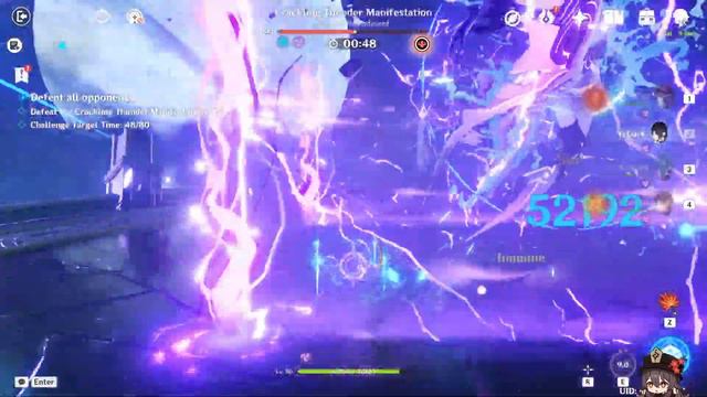 [Genshin Impact] Feast of the Departed Warriors 1 - Max Score 8050 (59s) смотреть онлайн