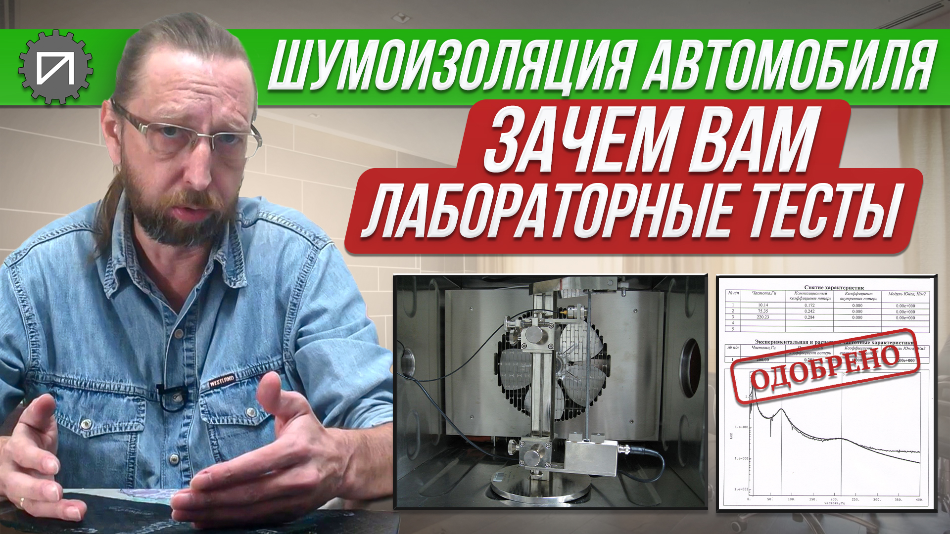 Какая польза от лабораторных тестов. Шумоизоляция автомобиля смотреть онлайн