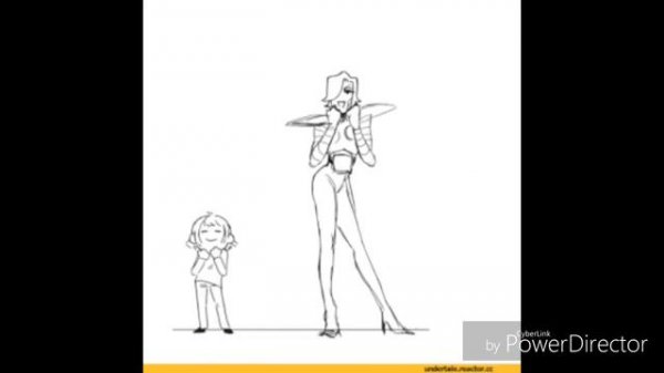 Меттатон танцует с Фриск(Меттатон выступает на очередном шоу)