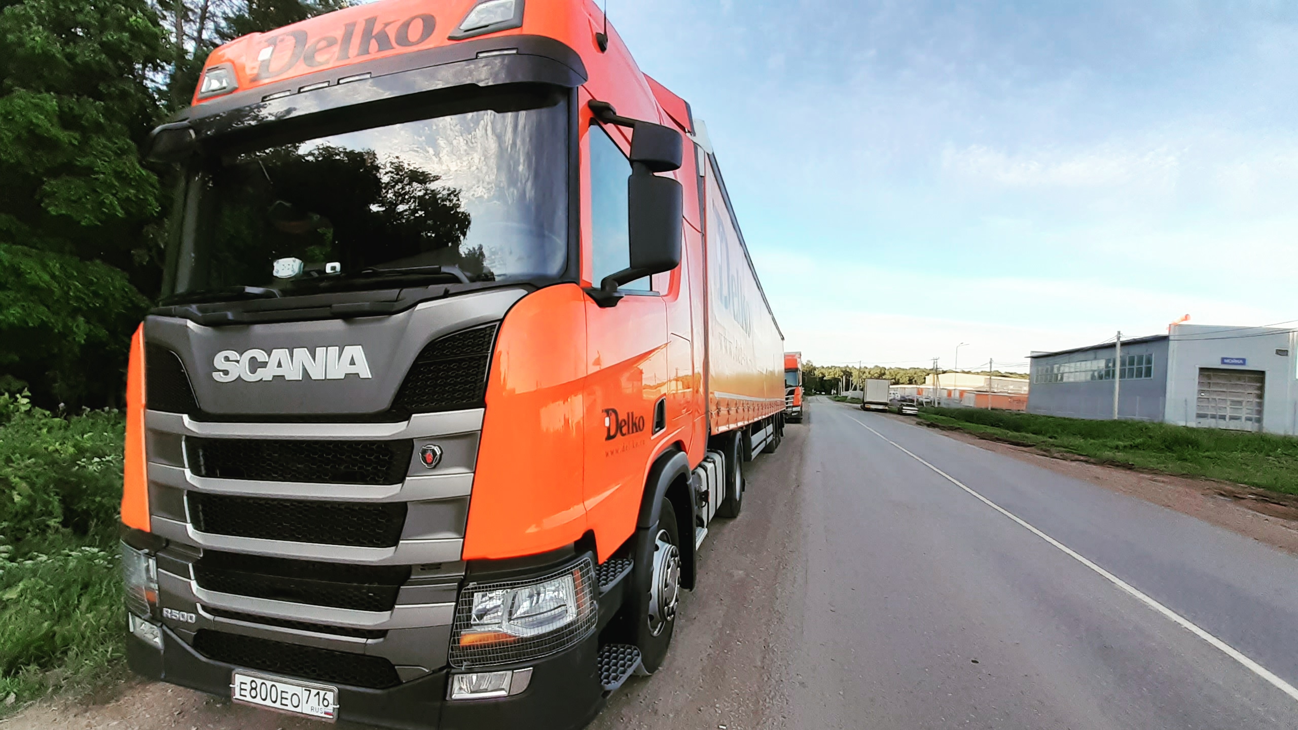 Scania R440 Вышел на работу. Дальнобой. Делко.