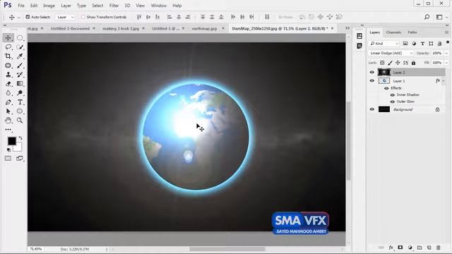 Making 2D look 3D in Photoshop CC 2017 смотреть онлайн