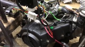 Мотороллер Муравей на вариаторе. 4т 150сс ВОСЬМИсильный мотор от снегохода.