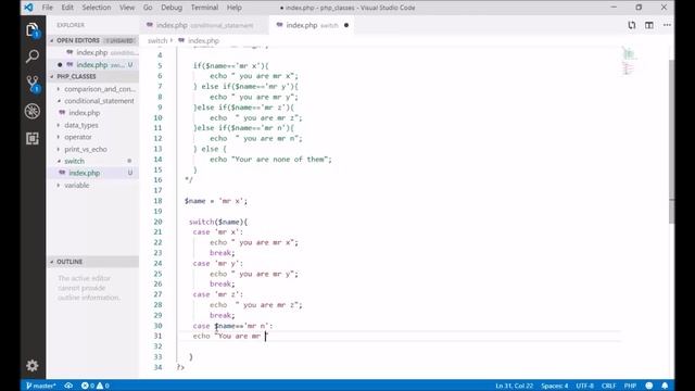 Php Programming (Switch Statement) Tutorial Bangla смотреть онлайн