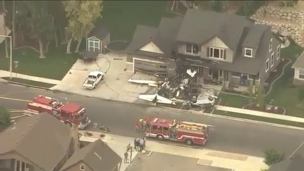 Cessna 525 влетела в дом