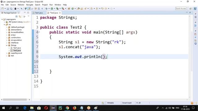 CORE JAVA-19 String manipulation part1 | core java | Learner's stop смотреть онлайн