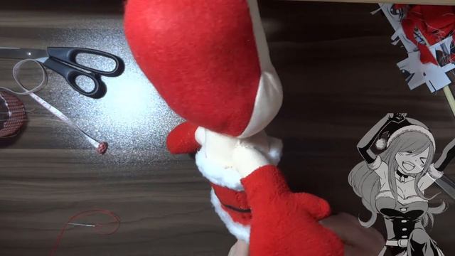 CHRISTMAS ERZA| Christmas Outfit for your plushies| Fairy Tail plush| Tutorial-Cloctor Creations смотреть онлайн