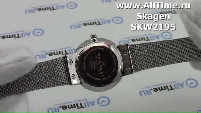 Обзор. Женские наручные часы Skagen SKW2195 смотреть онлайн