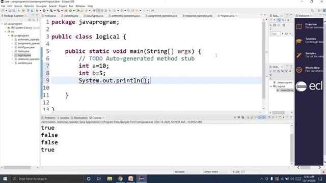 #14 Java Logical Operators смотреть онлайн