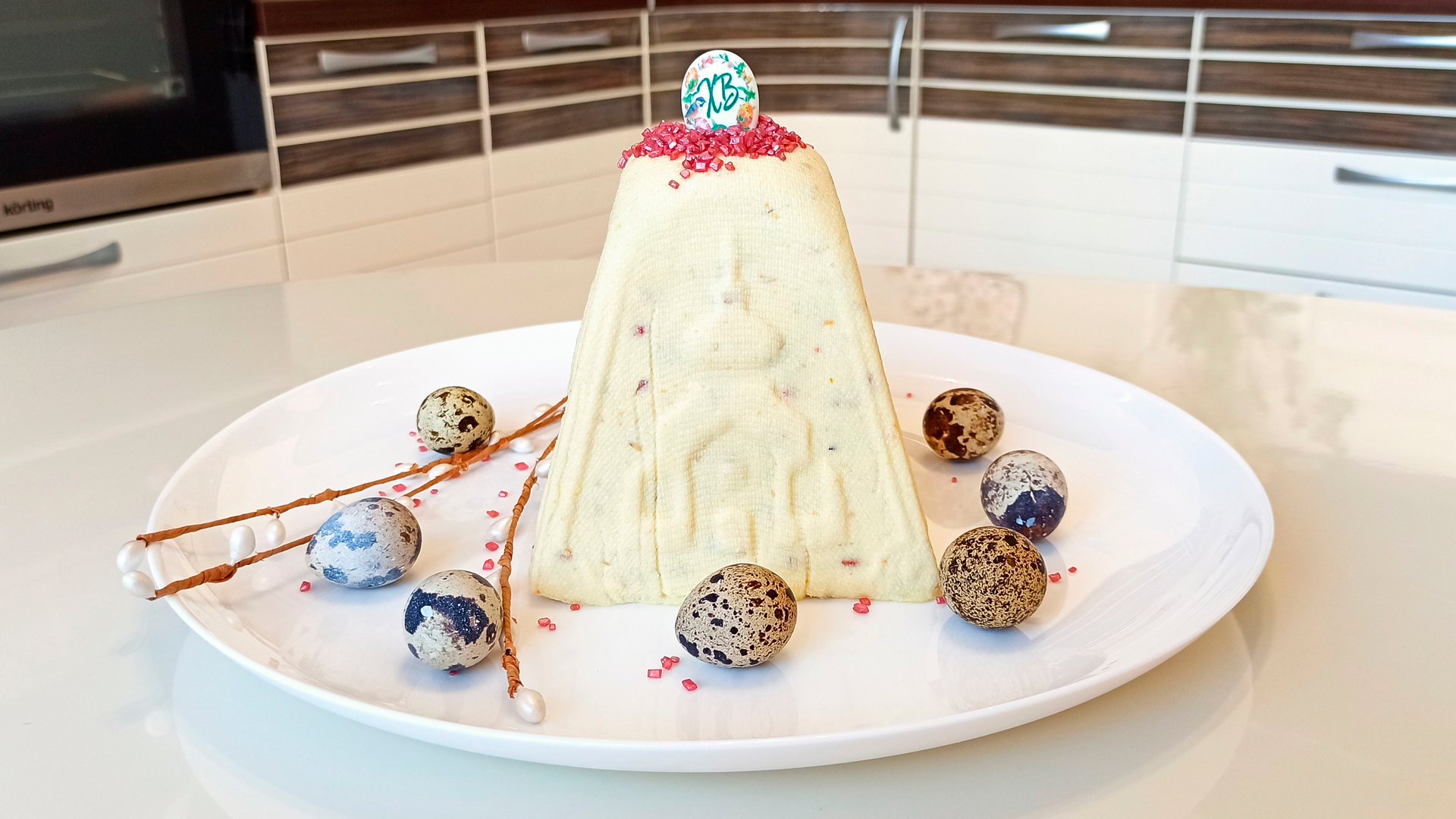 Творожная Пасха! Очень простой рецепт заварной Пасхи! смотреть онлайн