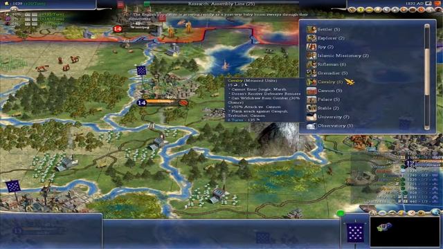 Sid Meier’s Civilization IV: Beyond the Sword, Rhyes and Fall mod #America v.14.2 смотреть онлайн