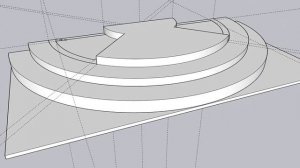 КАК СДЕЛАТЬ КРУГЛЫЕ СТУПЕНИ ИЗ БЕТОНА. ОТ ИДЕИ ДО РЕАЛИЗАЦИИ