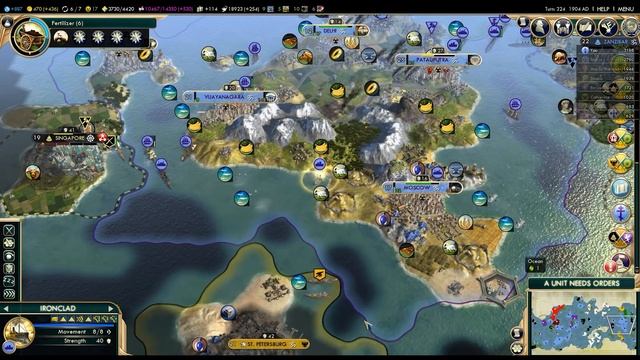 Civilization 5 - Ep. 25 - Community Patch Project as Byzantium - Let's Play - Gameplay смотреть онлайн