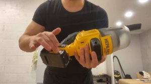 Обзор аккумуляторного  пылесоса Dewalt dcv501h 18-20-54-60 volt