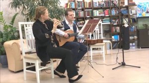 В Москве #Гитара_Флейта #flute_guitar Дуэт живая музыка популярная классика